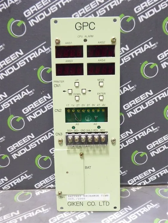 Used GIKEN _UNKNOWN_ Servo Controller Parts Wisconsin US | Green Industrial #670738