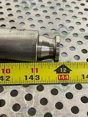 USED SANI TECH STHT-WR-0750 144" SILICONE HOSE W/ 3/4" SANITARY FITTING