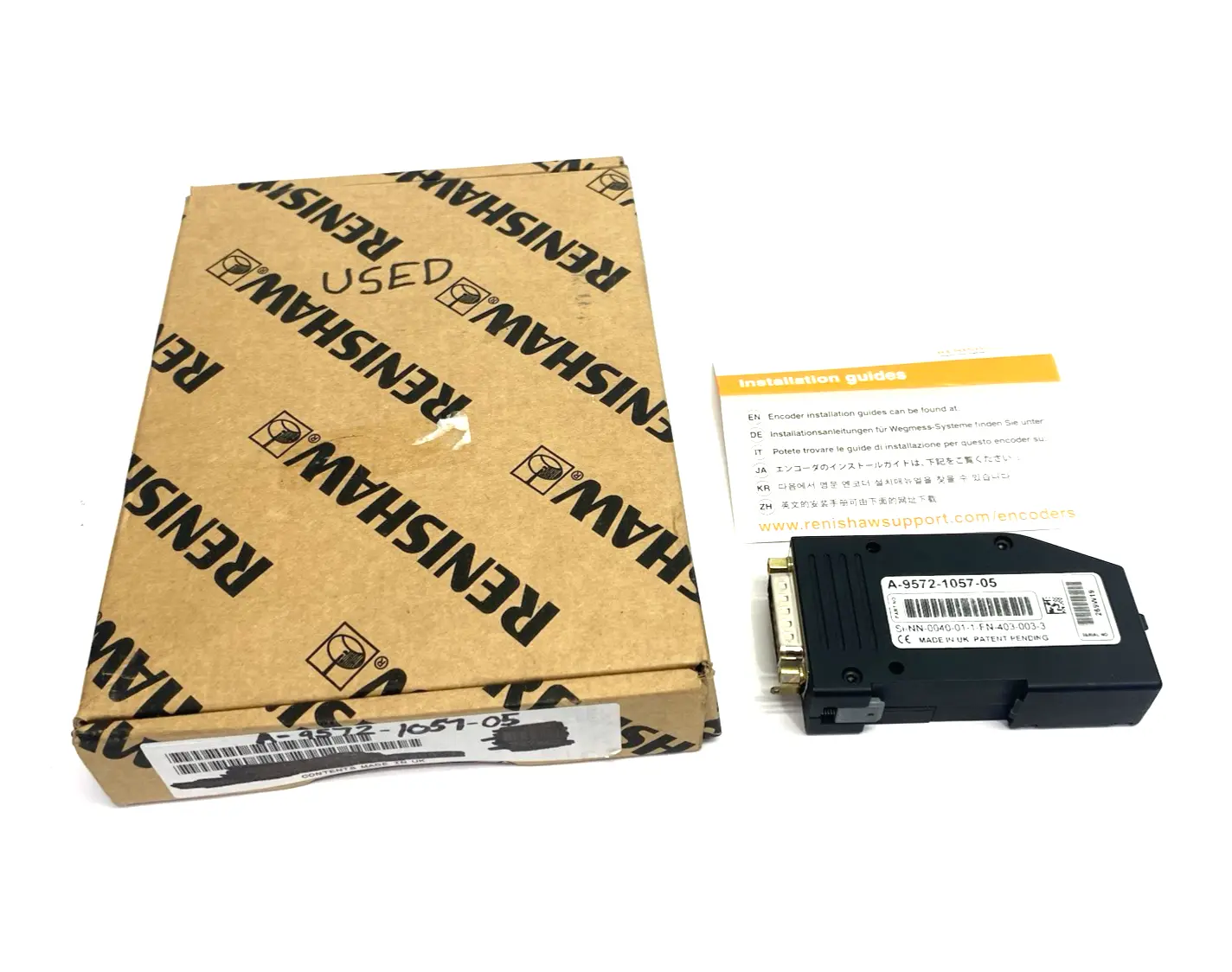 Used Renishaw SiGNUM Interface Module Si-NN-0040-01-1-FN-403-003-3 PLC Input & Output Michigan US | Maverick Industrial Sales #1395530
