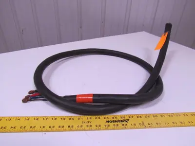 Carol Portable 7.5' Power Cable 4/3 Type W 600V/2000V Sunlight & Water Resistant