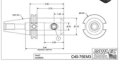 PARLEC C40-75EM3 Tooling & Accessories, Tooling | Machinery Central (8)