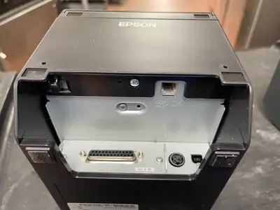 Used EPSON Used Epson TM-T20III Black Thermal Receipt POS Printer HLR Thermal Printers Illinois US | Falcon Restaurant Supply #1376383