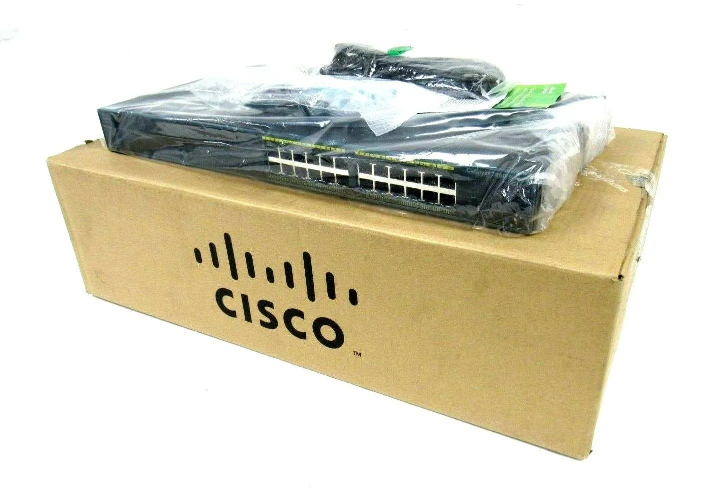 NEW CISCO WS-C2960-24-S ETHERNET HUB 047357 NWH155 WSC296024S 2960