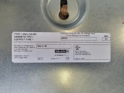 Used SQUARE D MH38 Misc Electrical & Power Parts British Columbia CA | Lenmark #254612