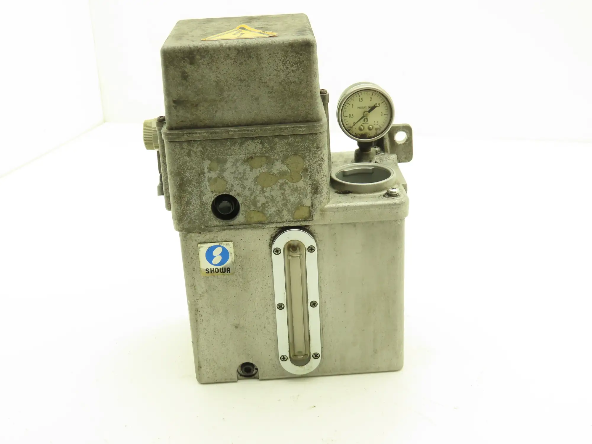 Showa LCB-4111C Lubricator Pump 0.1 L/min  1.2 Mpa 100VAC 2L Tank