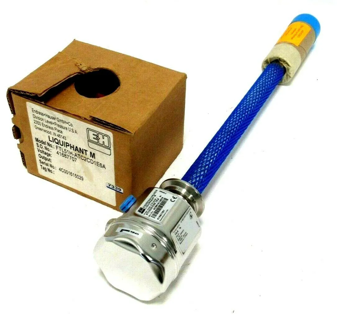 NEW ENDRESS+HAUSER FTL51H-ATC2CD1E6A LEVEL SWITCH 16" FTL51HATC2CD1E6A
