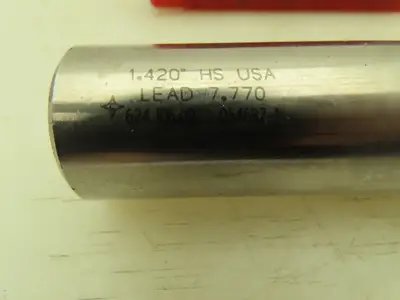 Cleveland Twist Drill Q54697-1 6FLT SE M7 HSS CC Endmill Special Flat Lot of 4