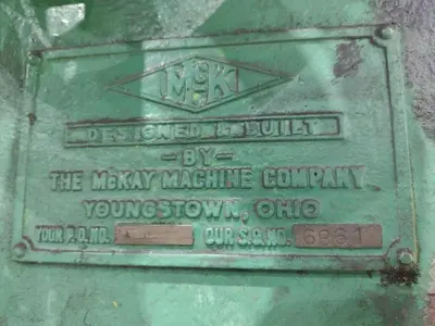 17 ROLL MCKAY PRECISION SHEET COIL LEVELER 48" X .050": STOCK #20487