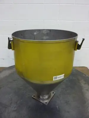 USED METAL FABRICATOR HOPPER114