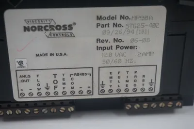USED NORCROSS 57625-402 CONTROLLER