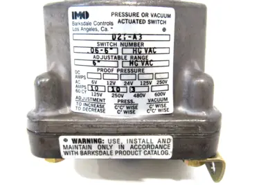NEW BARKSDALE D2T-A3 PRESSURE SWITCH .06-6 D2TA3