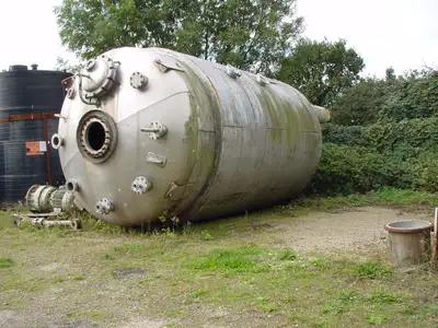 45,000L S/S Limpet Coiled Reactor