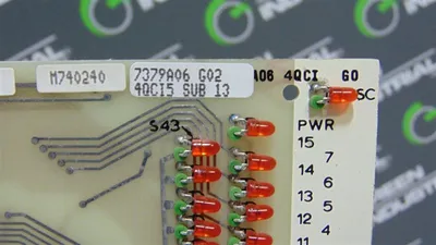 Westinghouse 7379A06G02 Ovation Turbine Control Card 4QCI5 Sub 13 Used