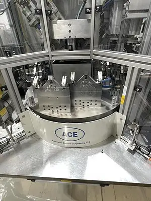Used FANUC N95 FACE MASK NOSE CLIP FANUC ROBOTIC ASSEMBLE AND ATTACHING CELL BY ACE NEW 2020 Robotic Welding Cells | Harbor Machinery Inc. #1283352