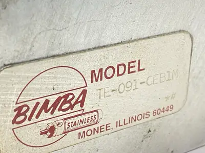 TE-091-CEB1M | Bimba  Composite Bearing Linear Actuator Thruster 1-1/16" Bore- Used