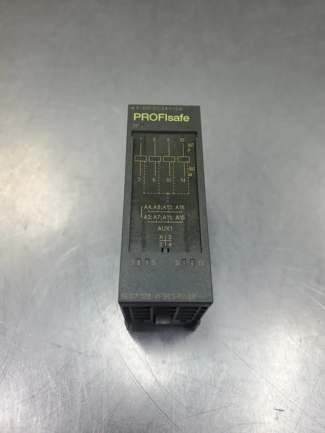 USED Siemens 6ES7138-4FB03-0AB0 PROFIsafe SIMATIC S7 Digital Output Module