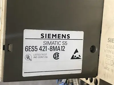 USED SIEMENS SIMATIC S5 6ES5 421-8MA12