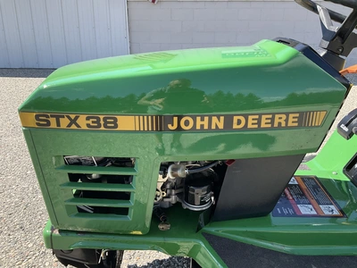 Used JOHN DEERE STX38 Mowers Michigan US | Miedema Asset Management Group #1396990