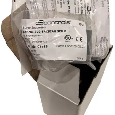 NEW C3CONTROLS 300-S25N30D10 NONREVERSING CONTACTOR SER.B W/ EXTRAS 300S25N30D10