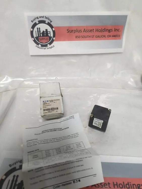 New | in-Stock CUTLER-HAMMER E51DS5 Proximity Sensors Ohio US | Surplus Asset Holdings #1487290