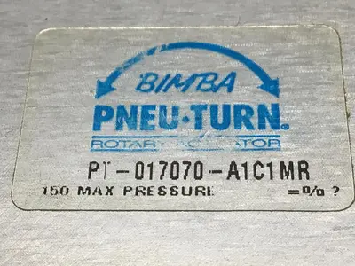 USED BIMBA PT-017070-A1C1MR