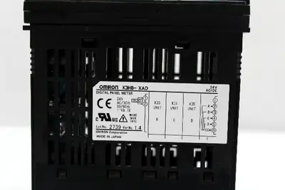 Omron K3HB-XAD Voltage and Current Panel Meter 24V AC/DC