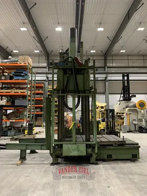 Reis 110 Ton 4-Post Hydraulic Spotting Press, Model TUS160 0K-100, 03.141.00