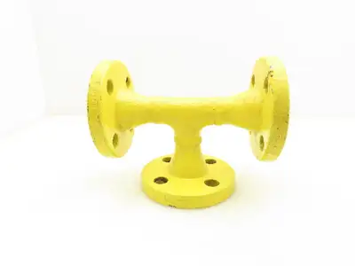 Boltex 3-Way Tee Fitting Valve 1" Flanged 4-Bolt Class 300