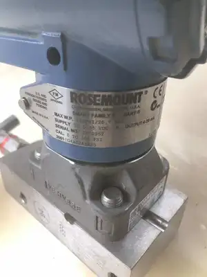 Rosemount 3051CG4A02A1AS5 Pressure Transmitter 300PSI 10.5-55VDC 0-100PSI