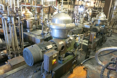 Westfalia SAMR 5036 Separator, 20 HP, 6400 RPM, Desludger