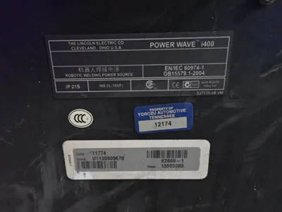 USED LINCOLN ELECTRIC POWER WAVE I400