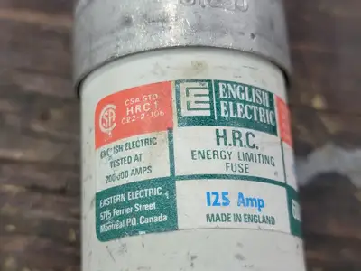USED ENGLISH ELECTRIC C125J