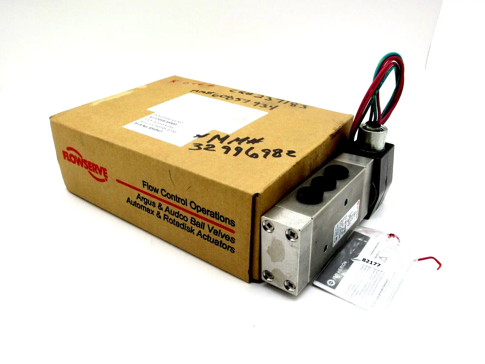 NEW FLOWSERVE HERION 9710745.3720 SOLENOID VALVE 97107453720