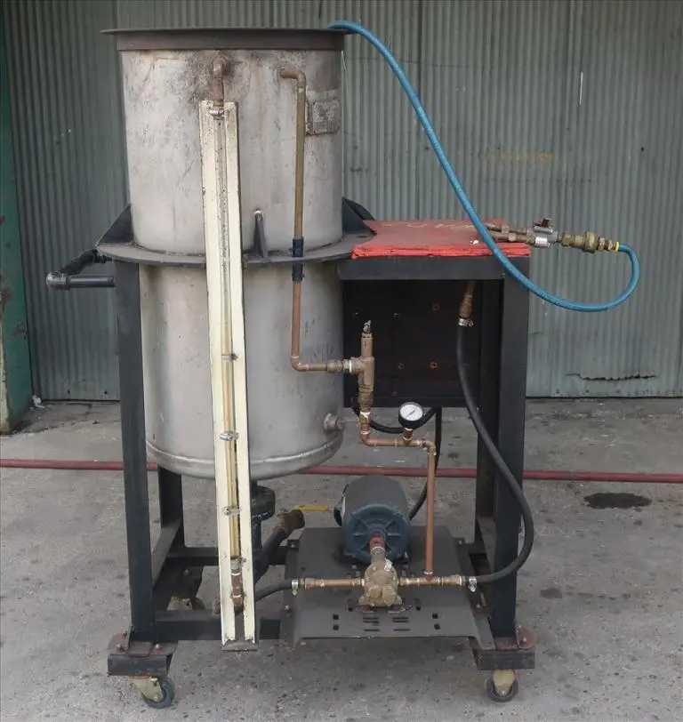 SPC8764  Tank 40 gallon vertical tank, Stainless Steel, dish