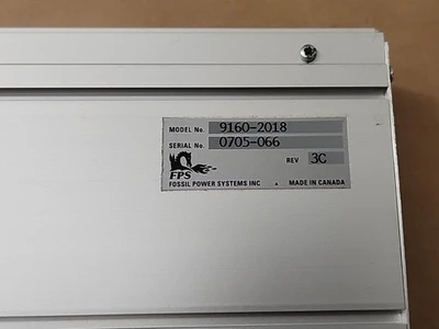 USED Fossil Power Systems 9160-2018