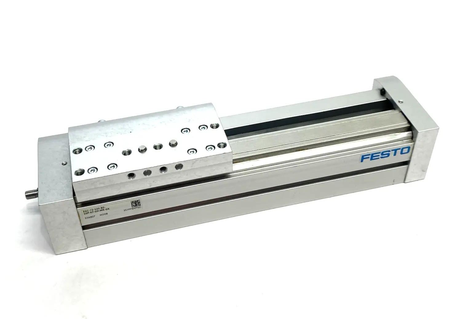 Used Festo Linear Ball Screw Axis Module, 100mm Stroke 3013388 Linear Actuators Michigan US | Maverick Industrial Sales #1407086