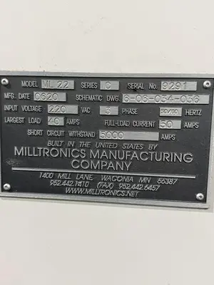 Used 2020 MILLTRONICS ML22 CNC Lathes Minnesota US | Source Machinery Sales #1278790