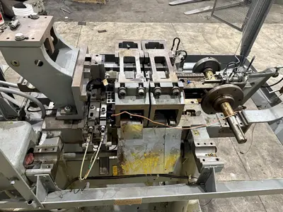US BAIRD MODEL #RWI WIRE FORMING FOURSLIDE MACHINE: YOBRO #24439