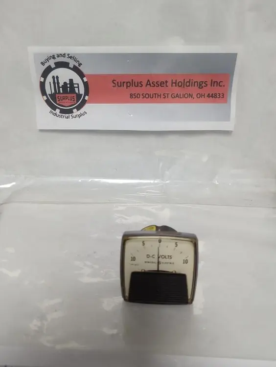 Used GE 10-0-10 Voltmeters Ohio US | Surplus Asset Holdings #1402988