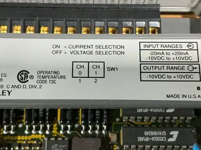 Used ALLENBRADLEY 1746NIO4V PLC Input & Output Ohio US | HGR 24 #1508141