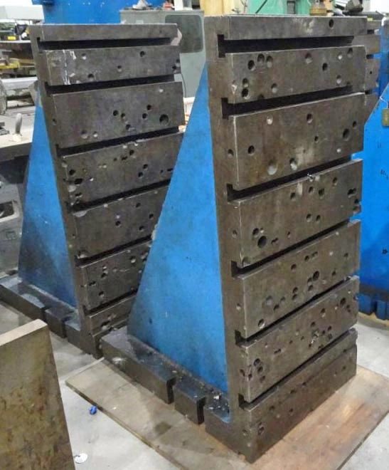 Used _UNKNOWN_ FACE DIMENSIONS: 15.5″ WIDE X 36″ HIGH Angle Plates Michigan US | Equipment Trading Co., Inc. #496722