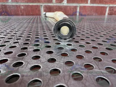 USED SAINT GOBAIN SBP 0500 PURE FIT 18" HOSE W/ 1/2" SANITARY FITTING