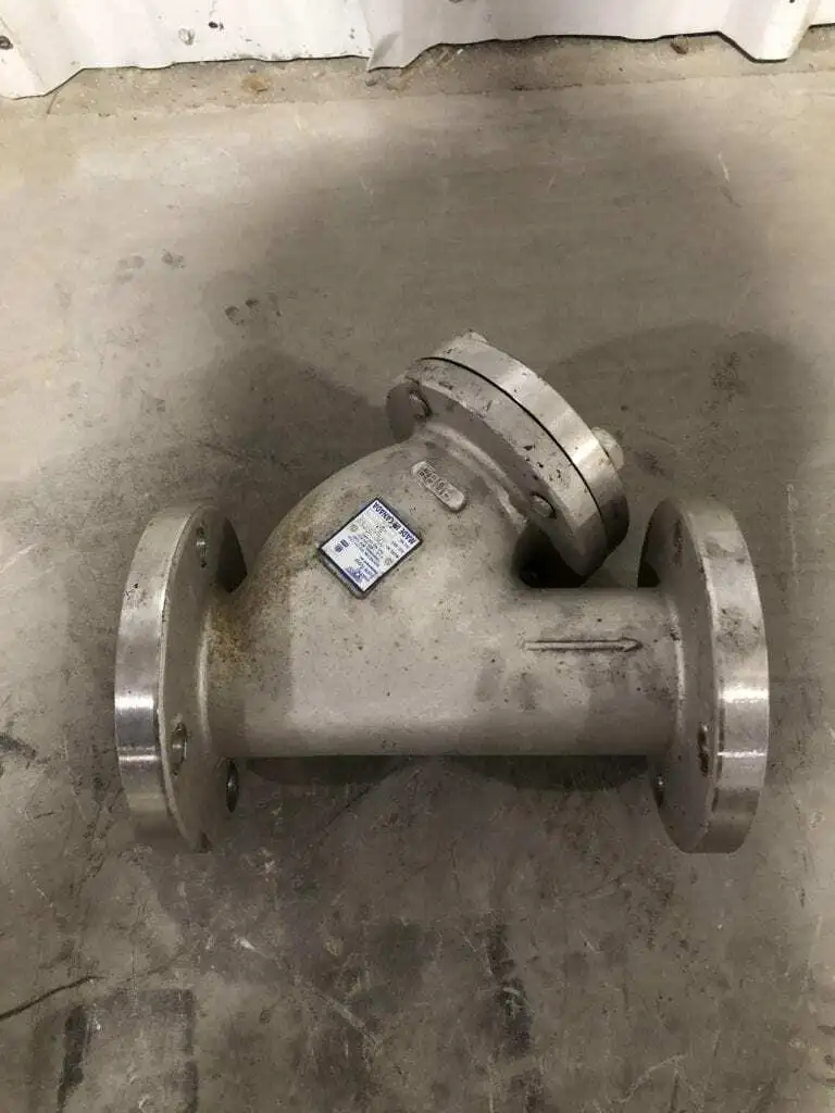 Sure Flow YFC150SS 3″ Stainless Steel Y Strainer 150 psi