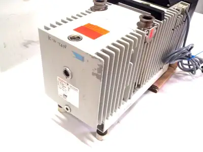 Used PFEIFFER VACUUM PUMP SINGLE STAGE 208/230V 1 HP Vacuum Pumps | Maverick Industrial Sales #1108079