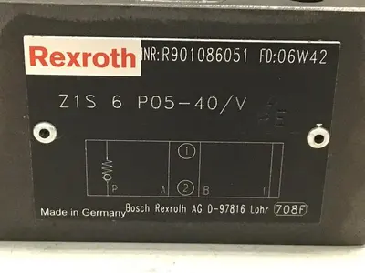 USED REXROTH Z1S6P0540V