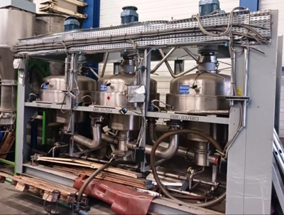 (3) Robatel BXP 520 centrifugal extractors, 316L SS.