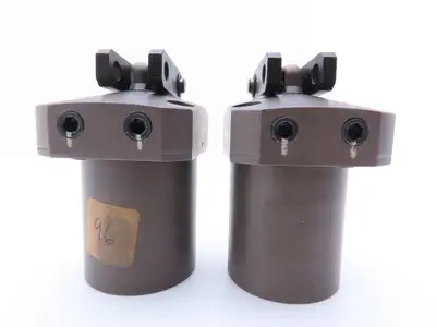 Kosmek TK0551-GC Hydraulic Link Clamp Lot of 2 READ
