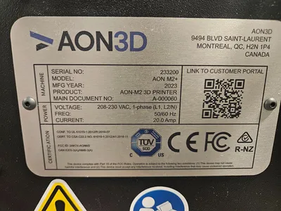 Used 2023 AON3D AON M2+ 3D Analytical Imaging Equipment Pennsylvania US | Comlys Auction #1280807