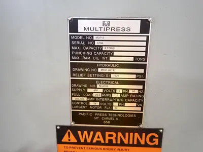 USED MULTIPRESS M5P-8