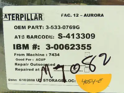 Cincinnati Milacron 3-533-0769G  PLC Control Board PCB Rev C